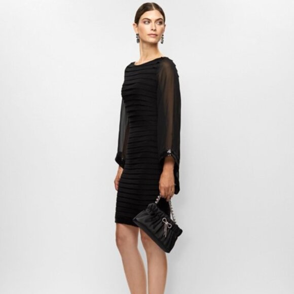 Adrianna Papell Black Dress - Picture 2 of 5